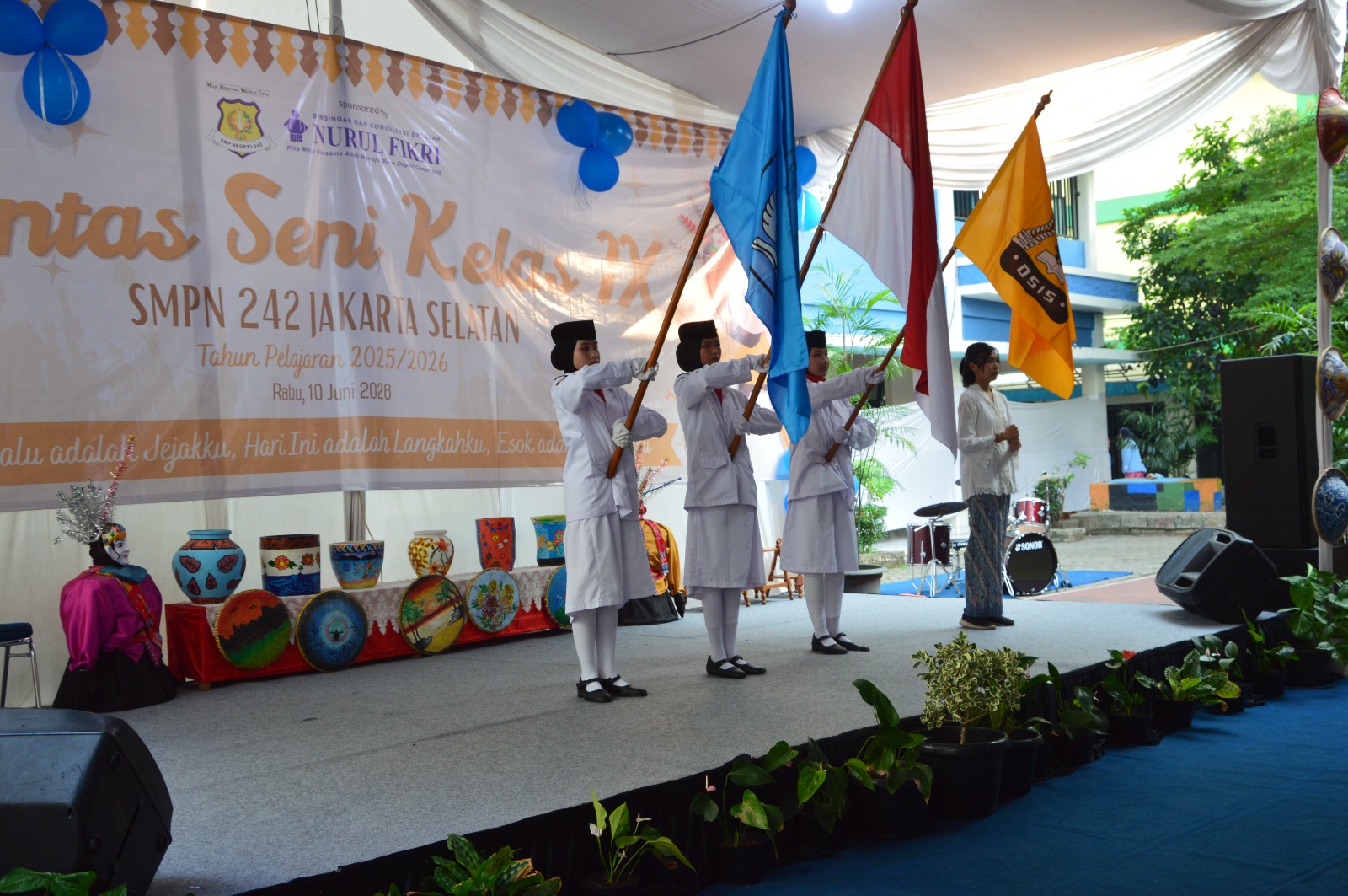 Pentas seni kelas 9 Tahun 2026